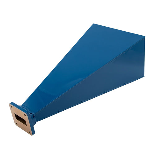 WR-112 Waveguide Standard Gain Horn Antenna With Flange, 20 dBi Gain and 7.05 GHz to 10 GHz FM9858B-20