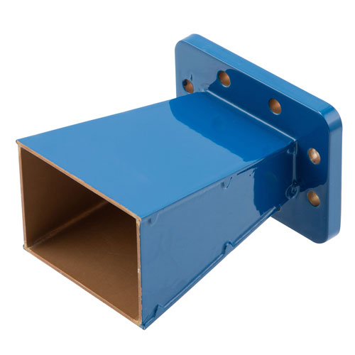 WR-137 Waveguide Standard Gain Horn Antenna Operating From 5.85 GHz to 8.2 GHz With a Nominal 10 dBi Gain With CPRG Flange FM9859B-10-CPRG