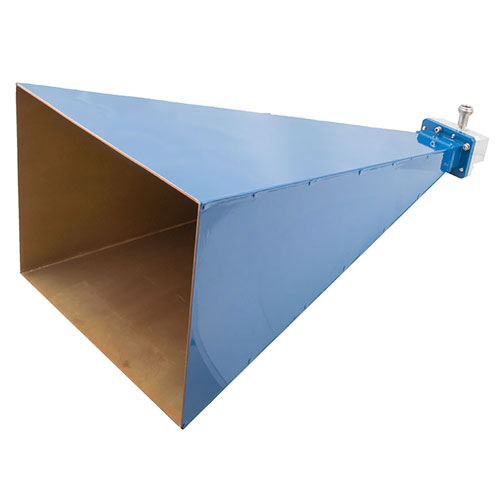 WR-159 Standard Gain Horn Antenna Operating From 4.9 GHz to 7.05 GHz, 20 dBi Nominal Gain, Type N Female Input Connector, ProLine FM9860B/NF-20