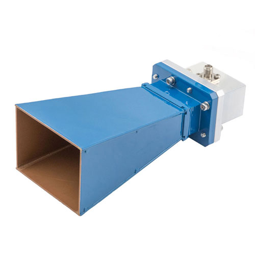 WR-159 Standard Gain Horn Antenna Operating From 4.9 GHz to 7.05 GHz, 10 dBi Nominal Gain, SMA Female Input Connector, ProLine FM9860B/SF-10