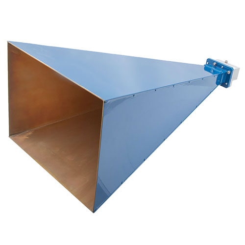 WR-159 Standard Gain Horn Antenna Operating From 4.9 GHz to 7.05 GHz, 20 dBi Nominal Gain, SMA Female Input Connector, ProLine FM9860B/SF-20