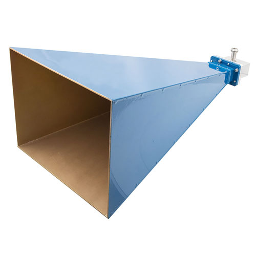 WR-187 Standard Gain Horn Antenna Operating From 3.95 GHz to 5.85 GHz, 20 dBi Nominal Gain, Type N Female Input Connector, ProLine FM9861B/NF-20