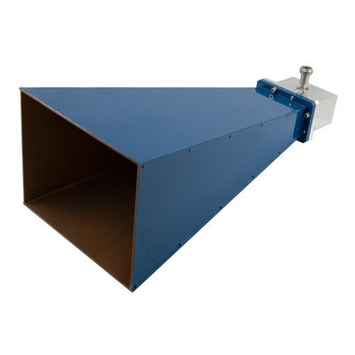 WR-229 Standard Gain Horn Antenna Operating From 3.3 GHz to 4.9 GHz, 15 dBi Nominal Gain, Type N Female Input Connector, ProLine FM9862B/NF-15