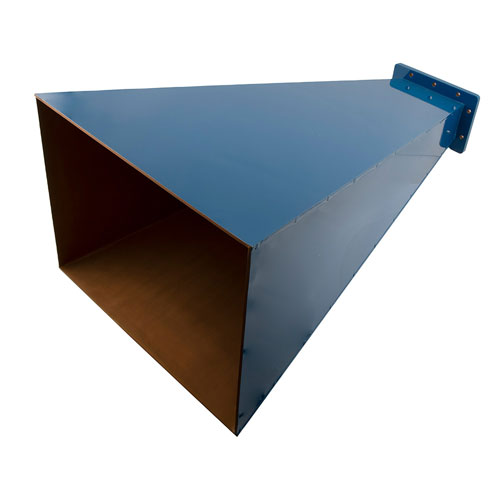 WR-430 Waveguide Standard Gain Horn Antenna With CPR-430F Flange, 15 dBi Gain and 1.7 GHz to 2.6 GHz FM9864B-15