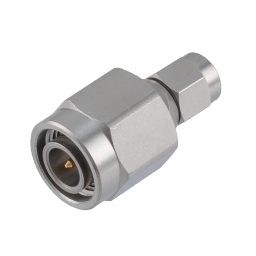 SMA Male (Plug) to TNC Male (Plug) Adapter MIL-STD-202, Method with Passivated Stainless Steel Body FMAD10027
