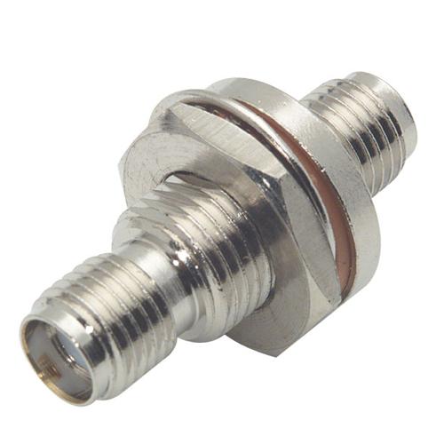 Bulkhead SMA Female (Jack) to SMA Female (Jack) Adapter, Commercial Grade FMAD10064