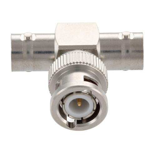 BNC T Adapter Female (Jack) -Male (Plug)- Female (Jack) FMAD10100