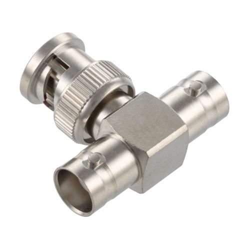 BNC T Adapter Female (Jack) -Male (Plug)- Female (Jack) FMAD10100