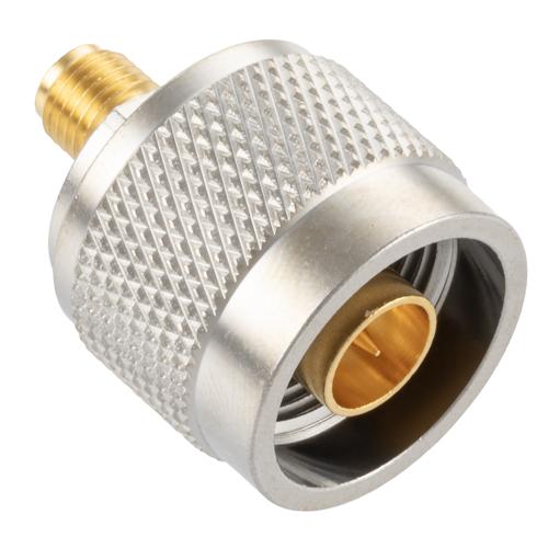 N Male (Plug) to SMA Female (Jack) Adapter MIL-STD-202, Method 206 FMAD10103