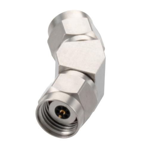 30 Degree Angle 2.4mm Plug (Male) to 2.4mm Plug (Male) Adapter with Passivated Stainless Steel Body FMAD10107