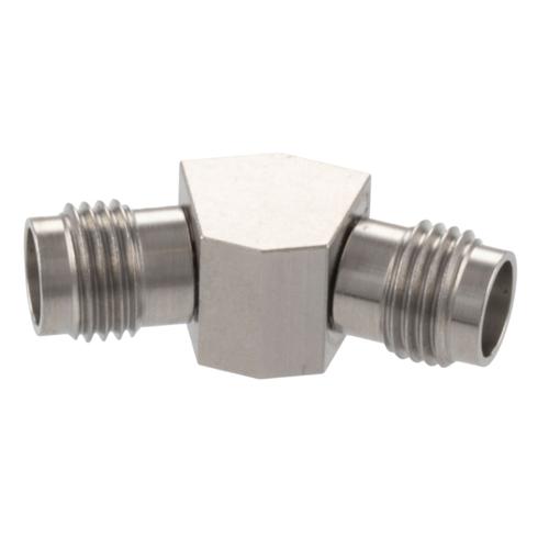30 Degree Angle 2.4mm Jack (Female) to 2.4mm Jack (Female) Adapter with Passivated Stainless Steel Body FMAD10109
