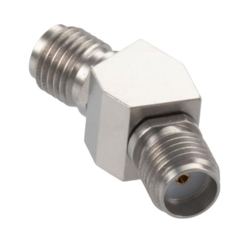 30 Degree Angle SMA Jack (Female) to SMA Jack (Female) Adapter with Passivated Stainless Steel Body FMAD10115