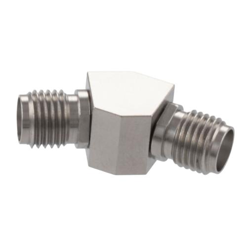 30 Degree Angle SMA Jack (Female) to SMA Jack (Female) Adapter with Passivated Stainless Steel Body FMAD10118