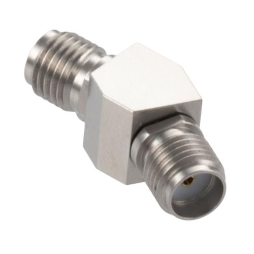 30 Degree Angle SMA Jack (Female) to SMA Jack (Female) Adapter with Passivated Stainless Steel Body FMAD10118