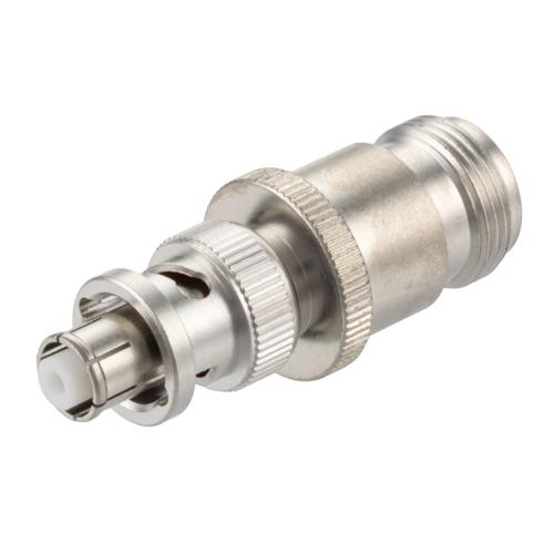 N Female (Jack) to SHV Male (Plug) Adapter MIL-STD-202, Method 206 FMAD10128
