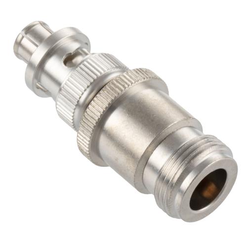 N Female (Jack) to SHV Male (Plug) Adapter MIL-STD-202, Method 206 FMAD10128