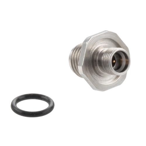 SMA Female (Jack) to SMP Male (Plug) Full Detent Bulkhead Adapter with Stainless Steel Body FMAD10130