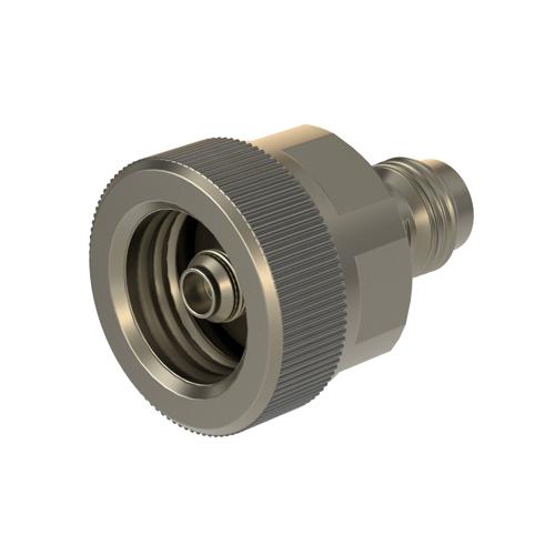 1.85mm Female (Jack) to 1.0mm NMD Female (Jack) Adapter with Passivated Stainless Steel Body FMAD10148