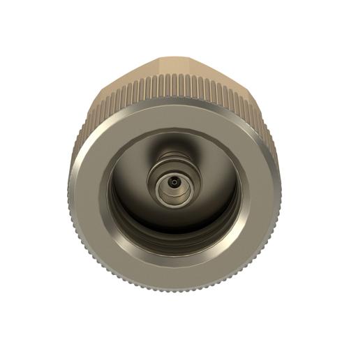 1.85mm Female (Jack) to 1.0mm NMD Female (Jack) Adapter with Passivated Stainless Steel Body FMAD10148