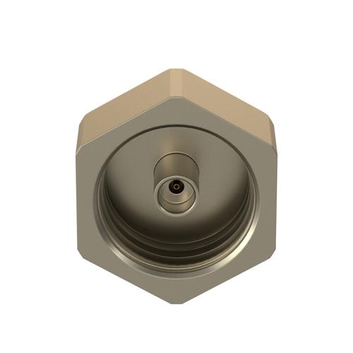 1.0mm Female (Jack) to 1.0mm NMD Female (Jack) Adapter with Passivated Stainless Steel Body FMAD10149