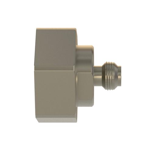 1.0mm Female (Jack) to 1.0mm NMD Female (Jack) Adapter with Passivated Stainless Steel Body FMAD10149