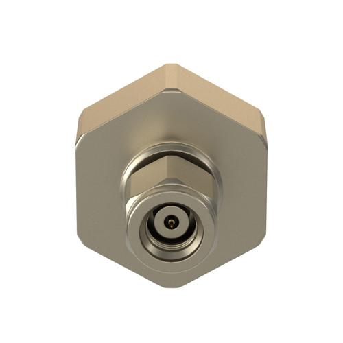1.0mm Male (Plug) to 1.0mm NMD Female (Jack) Adapter with Passivated Stainless Steel Body FMAD10150