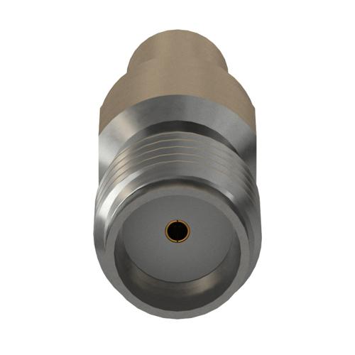 Engineering Grade SMA Female (Jack) to SMP Male (Plug) Smooth Bore Adapter with Passivated Stainless Steel Body FMAD10166