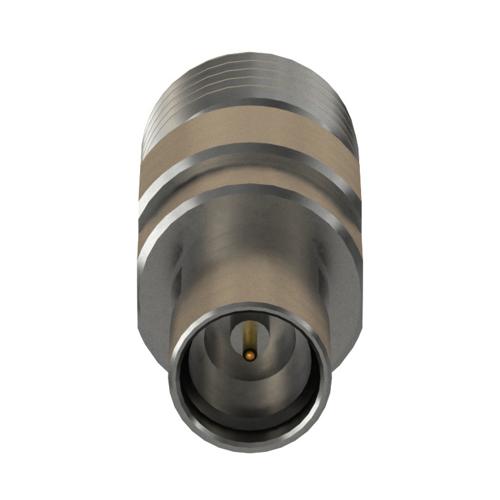 Engineering Grade SMA Female (Jack) to SMP Male (Plug) Smooth Bore Adapter with Passivated Stainless Steel Body FMAD10166