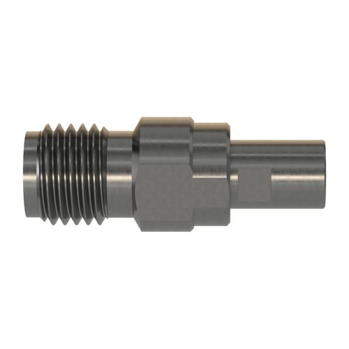 Engineering Grade SMA Female (Jack) to SMP Male (Plug) Smooth Bore Adapter with Passivated Stainless Steel Body FMAD10166