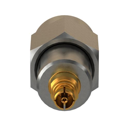 Engineering Grade SMA Male (Plug) to Mini SMP Female (Jack) Push-On Adapter FMAD10173