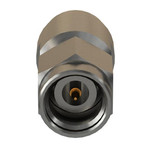 Engineering Grade 2.92mm Male (Plug) to Mini SMP Male (Plug) Smooth Bore Adapter with Passivated Stainless Steel Body FMAD10176
