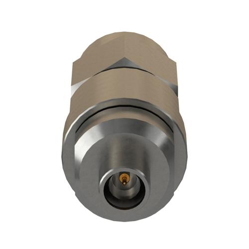 Engineering Grade 2.92mm Male (Plug) to Mini SMP Male (Plug) Smooth Bore Adapter with Passivated Stainless Steel Body FMAD10176