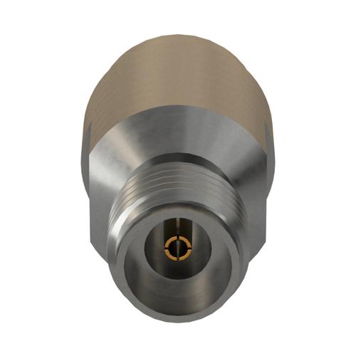 Engineering Grade 2.92mm Female (Jack) to Mini SMP Male (Plug) Full Detent Adapter with Passivated Stainless Steel Body FMAD10177