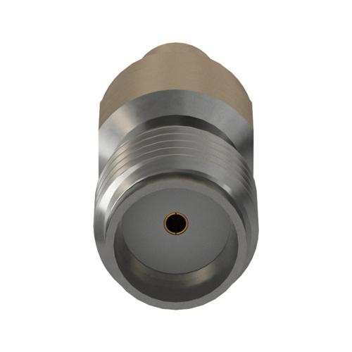 Engineering Grade SMA Female (Jack) to Mini SMP Male (Plug) Smooth Bore Adapter with Passivated Stainless Steel Body FMAD10179