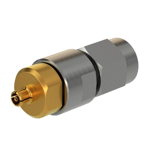 Engineering Grade 2.4mm Male (Plug) to Mini SMP Female (Jack) Push-On Adapter FMAD10182