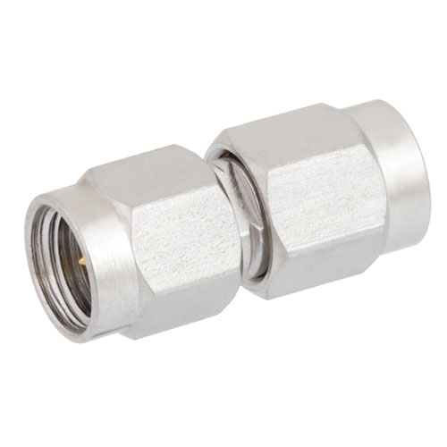 2.92mm Male (Plug) to 2.4mm Male (Plug) Adapter, Passivated Stainless Steel Body, 1.3 VSWR FMAD1029