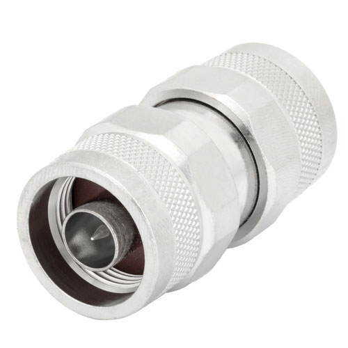 Low PIM N Male (Plug) to N Male (Plug) Adapter, Tri-Metal Plated Brass Body, High temp FMAD1033