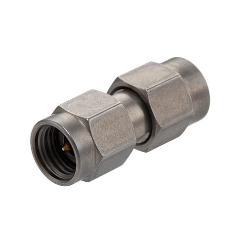 2.92mm Male to 2.4mm Male Adapter with Passivated Stainless Steel Body FMAD1255
