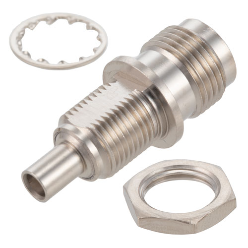 TNC Female to MCX Jack Bulkhead Mount Adapter, 1.163 inch Overall Length FMAD1309