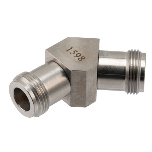 RF Adapter, 45 Degree Angle N jack to N jack 18GHz VSWR1.2 FMAD1598