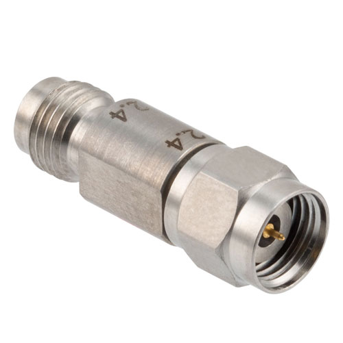 Engineering Grade 2.4mm Male (Plug) to 2.4mm Female (Jack) Adapter with Stainless Steel Body FMAD1606