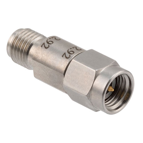 Engineering Grade 2.92mm Male (Plug) to 2.92mm Female (Jack) Adapter with Stainless Steel Body FMAD1609