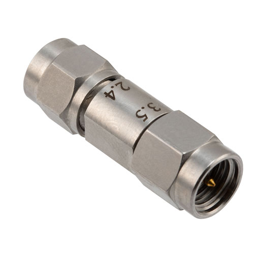 Engineering Grade 3.5mm Male (Plug) to 2.4mm Male (Plug) Adapter with Stainless Steel Body FMAD1630