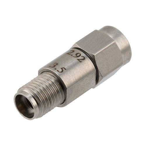 Engineering Grade 2.92mm Male (Plug) to 3.5mm Female (Jack) Adapter with Stainless Steel Body FMAD1635