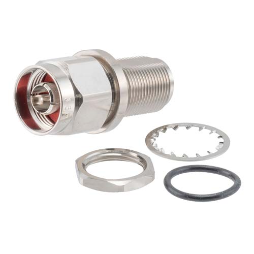 Precision N Male to N Female Bulkhead Adapter FMAD1694