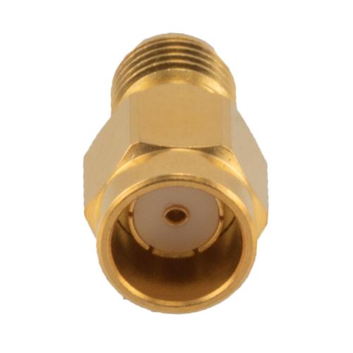 RP SMA Snap On Male (Plug) to SMA Female (Jack) Adapter, VSWR 1.2 up to 6 GHz FMAD1735