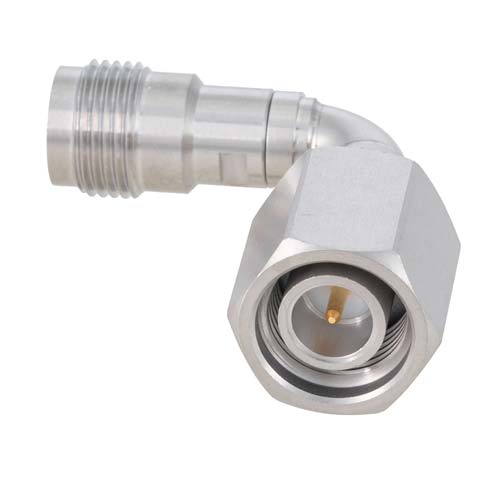 TNC Male (Plug) to Female (Jack) Radius Right Angle Adapter, VSWR 1.2 Max. DC-18GHz FMAD91788