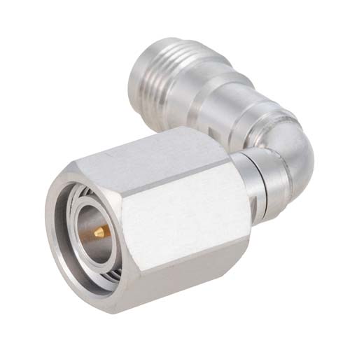 TNC Male (Plug) to Female (Jack) Radius Right Angle Adapter, VSWR 1.2 Max. DC-18GHz FMAD91788