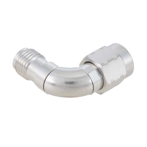 2.92mm Male (Plug) to Female (Jack) Radius Right Angle Adapter, VSWR 1.3 Max. at 40GHz FMAD91791