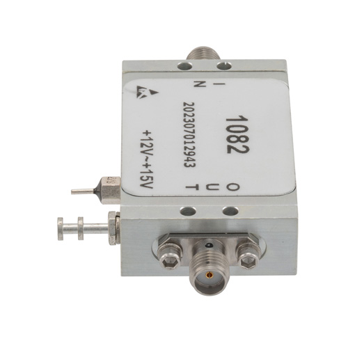 1.3 dB NF Low Noise Amplifier, Operating from 10 MHz to 1 GHz with 34 dB Gain, 27 dBm P1dB and SMA FMAM1082